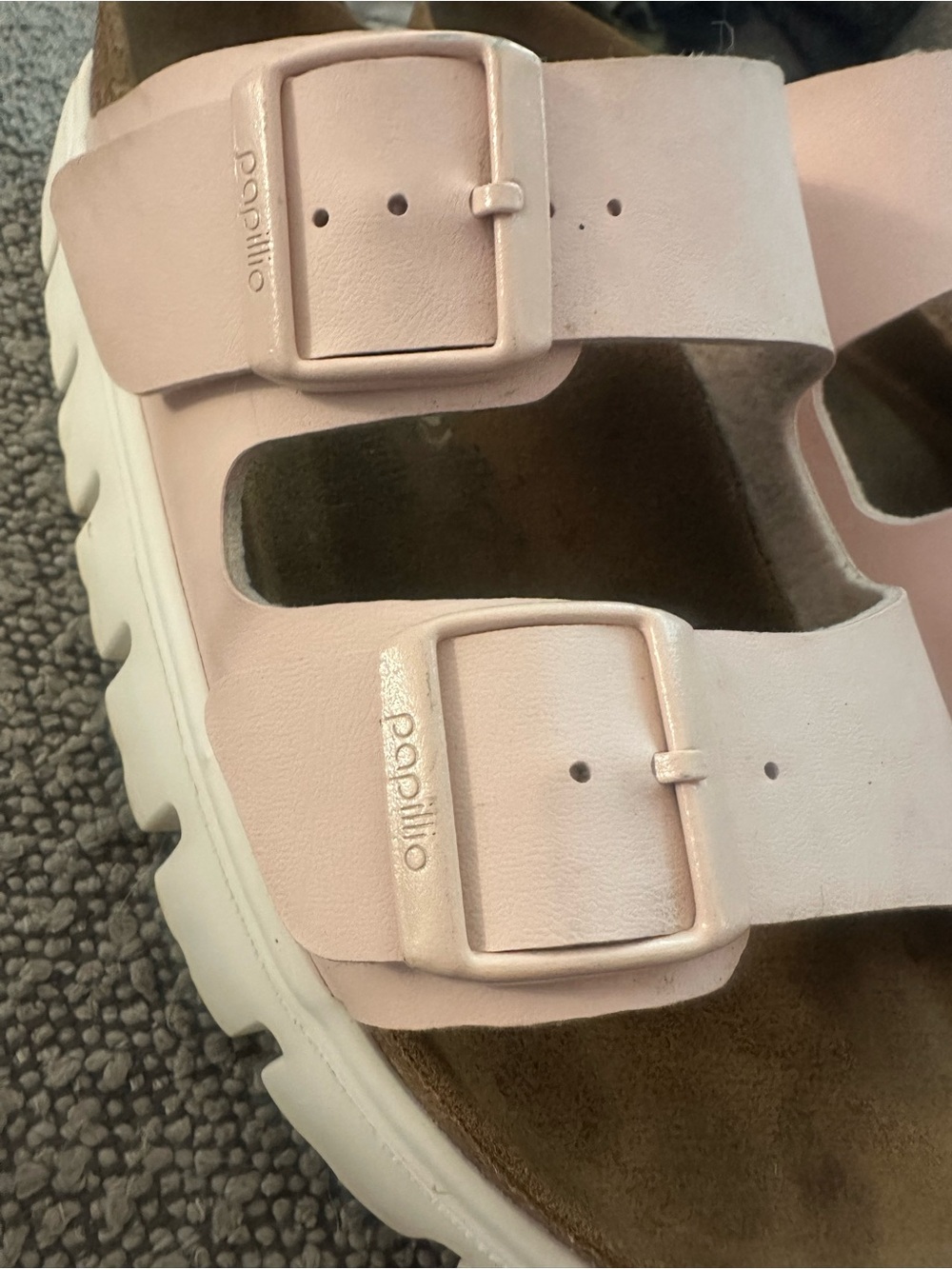 Women’s Birkenstock Papillio Arizona Platform Slide Sandal sz 9. Euro 40 - Picture 2 of 10